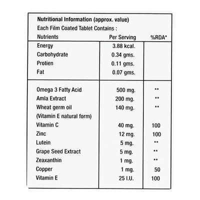 NUTRIEYE Tablet 10's - Supplements-Sup