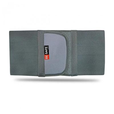 Be Safe Forever Rib Support Chest Binder - Grey (M) - Supports And Braces