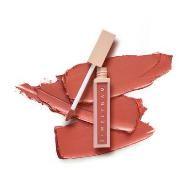 Simply Nam Comfort Wear Matte Lipstick - priyanka peach pink 6ml - Liquid Lipsticks