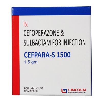 CEFPARA S 1.5gm Injection 1's - Bacterial Infections-Cep