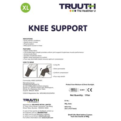 Truuth Knee Cap (XL) - Knee/Leg Supports