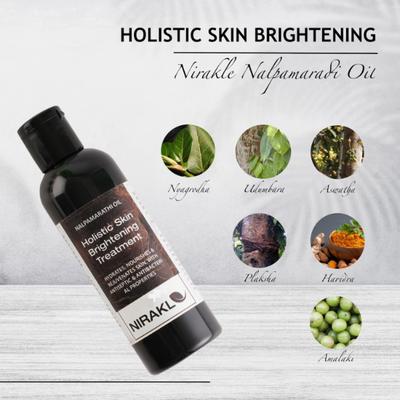 Nirakle Nalpamaradi Holistic Skin Brightening Treatment Oil 50 ml - Personal Care (Ayush)