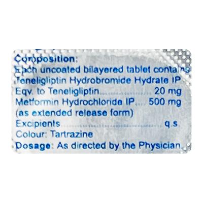 ERIGLIP M Tablet 10's - Diabetes-Ant