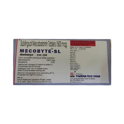 MECOBYTE SL DEDICATED ORANGE FLAVOUR Tablet 10's - Supplements-Vam