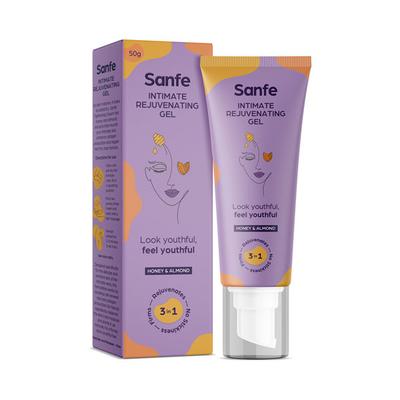 Sanfe Intimate Rejuvenating Gel - Honey & Almond 50 gm - Intimate Care