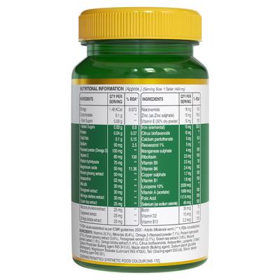 Pure Nutrition Multivitamin for Men 1400 mg Veg Tablet 60's - Multi-Vitamins