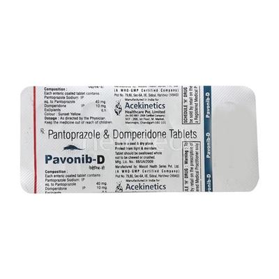Pavonib D Tablet 10'S - Ulcer/Reflux/Flatulence-Aaa