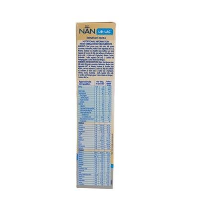 Nestle Nan Lo-Lac Infant Formula Powder (Refill Pack) 400 g - Baby And Infant Supplements