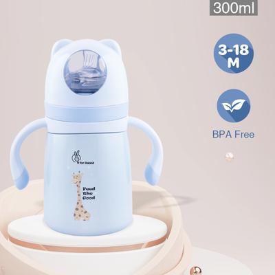 R For Rabbit Steebo Giffy Spout Cup 300ml - Blue - Feeding & Nursing