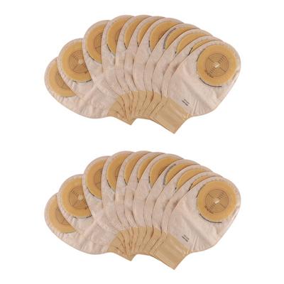 Bao Health One Piece Open Ostomy Bag with Filter & Velcro Closure (1146008F) (15 - 60 mm) 20's - Bags