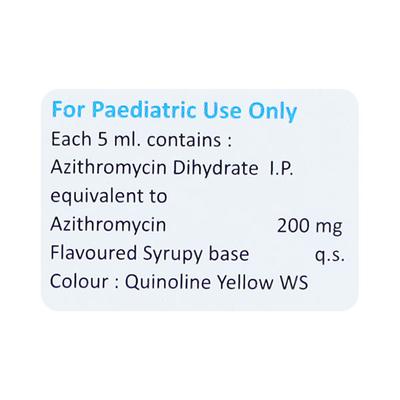 AZITOL 200 Syrup 15ml - Bacterial Infections-Mac