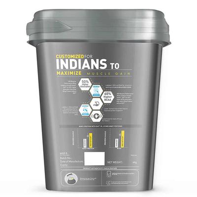 MuscleBlaze Biozyme Performance Whey Powder - Rich Chocolate 4 kg - Whey Proteins