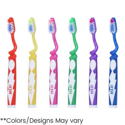 MAXI Twisty Junior Toothbrush - Soft (Buy 1 Get 1 Free) - Toothbrushes
