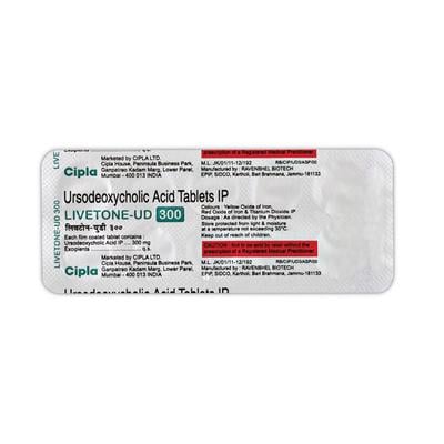 LIVETONE UD 300 Tablet 10's - Cholelithiasis/Gall Stones