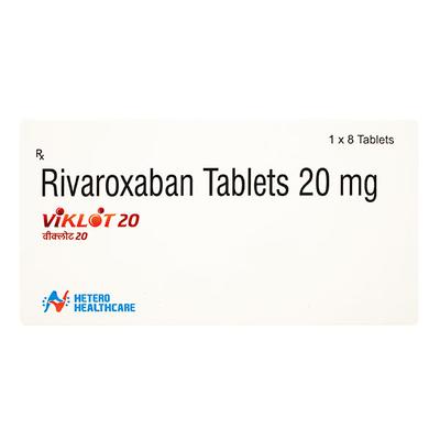 VIKLOT 20 Tablet 8's - Blood Clot-Ant