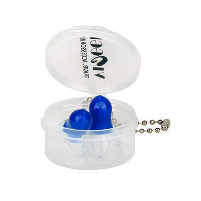 VIAGGI New Silicon Ear Plug - Transparent Blue - Pads And Pillows