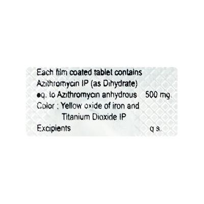 ZIMAC 500 Tablet 3's - Bacterial Infections-Mac