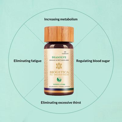 Biogetica Diasolve Tablet 80's - General Health