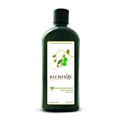 Richfeel Brahmi Jaborandi Hair Oil 500 ml - Hair Oils