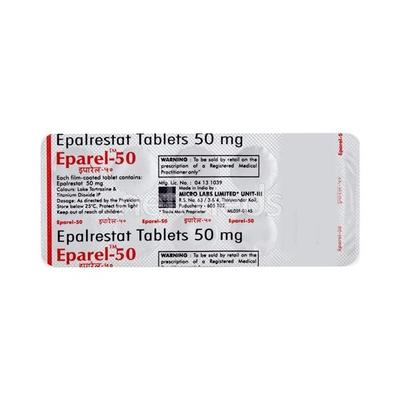 Eparel 50mg Tablet 10'S - Neuropathic Pain-Noo