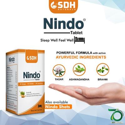 Shree Dhanwantri Herbals Naturals Nindo Tablet 60's - Speciality Medicines