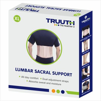 Truuth Lumbar Support (XL) - Back/Abdomen Supports