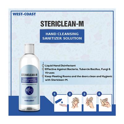 Stericlean-M Hand Cleansing Sanitizer Solution 100 ml - Hand Sanitizer