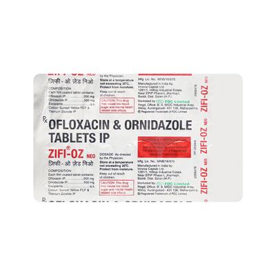 Zifi OZ Neo Tablet 10'S - Bacterial Infections-Cep