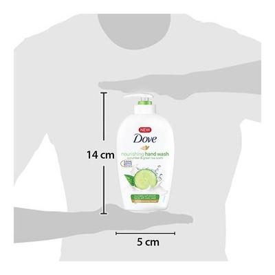 Dove Nourishing Hand Wash - Cucumber & Green tea Scent 220 ml - Hand Wash & Soaps