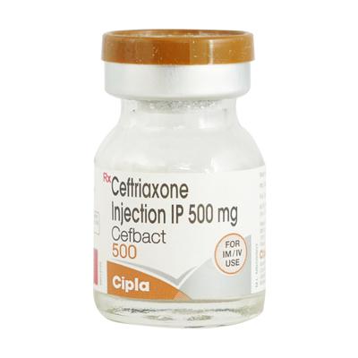 Cefbact 500mg Injection 1's - Bacterial Infections-Cep