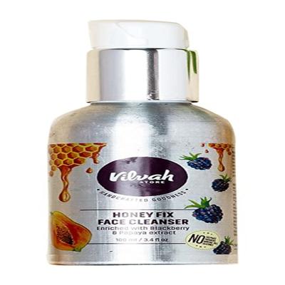 Vilvah Honey Fix Face Cleanser - Blackberry & Papaya 100 ml - Face Wash & Cleansers