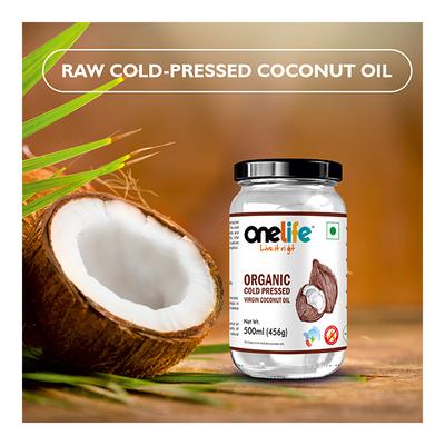 Onelife Virgin Coconut Oil 500 ml - Hair & Skin