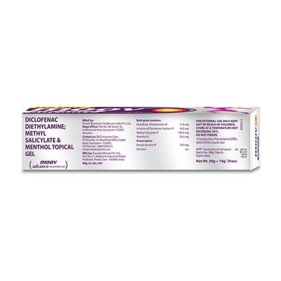 Moov Advance Diclofenac Gel 40 gm - Gel/Cream