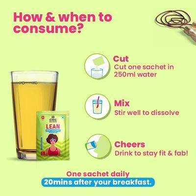 Chicnutrix Lean Weight Management Fat Burner Sachet 30's - Weight Loss