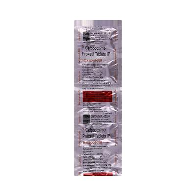 Hexapod 200mg Tablet 10'S - Bacterial Infections-Cep