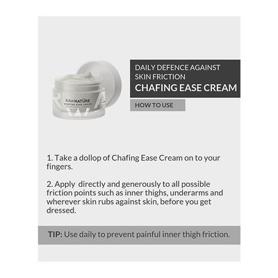 Raw Nature Chafing Ease Skin Cream - Cedarwood & Lavender 45 gm - Lotions & Creams