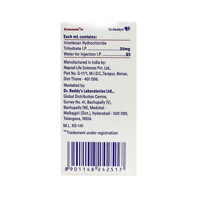 Irnocam 40mg Injection 2ml - Cancer Oncology-Cyt