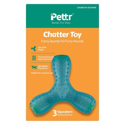 Pettr Chatter Toy for Dogs 1's - Pet accessories