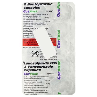 Gutfast Capsule 10'S - Ulcer/Reflux/Flatulence-GIT