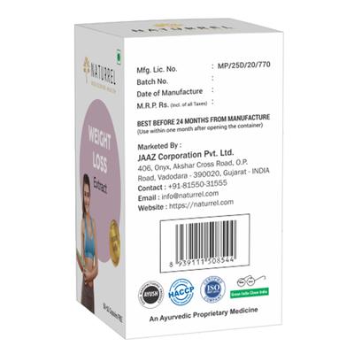 Naturrel Weight Loss Extract Capsule 50's + Free 10's - Speciality Medicines