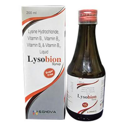 LYSOBION SUGAR FREE Syrup 200ml - Supplements-Vam