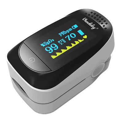 Vandelay Fingertip Digital Pulse Oximeter - Grey - Health Monitors And Equipment