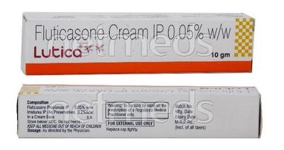 Lutica Cream 10gm - Psoriasis/Seborrhea/Ichthyosis-Pso