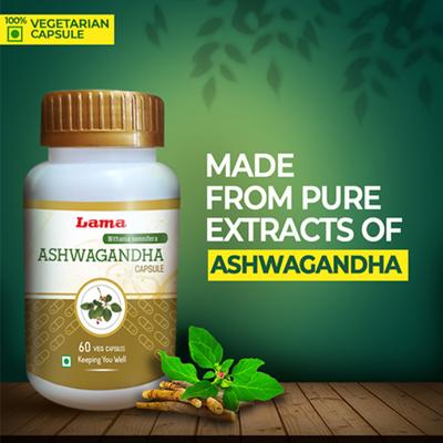 Lama Ashwagandha Capsule 60's - Ashwagandha