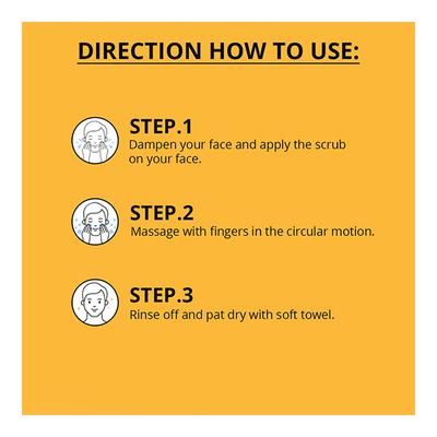 Mancode De-Tan Face Scrub 100 gm - Face Scrubs