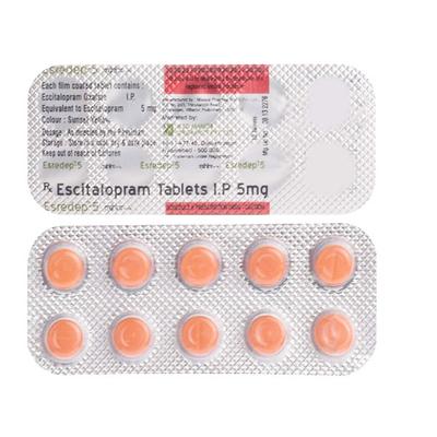 Esredep 5mg Tablet 10'S - Depression-Ant