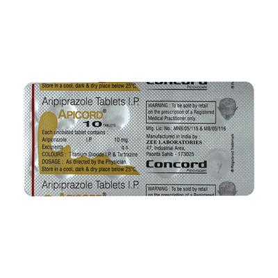 APICORD 10mg Tablet 10's - Psychosis-Ans
