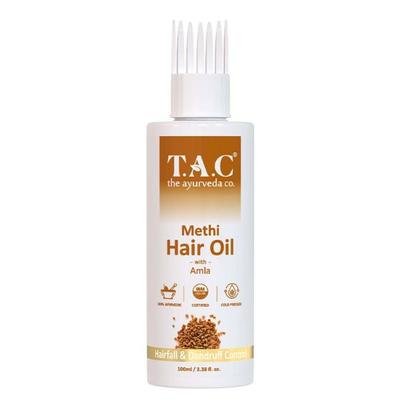 TAC The Ayurveda Co. Methi Hair Oil with Amla 100 ml - Hair Oils