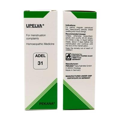 Adel 31 Upelva PERIODS REGULATING Drops 20 ml - Homeopathic Drops