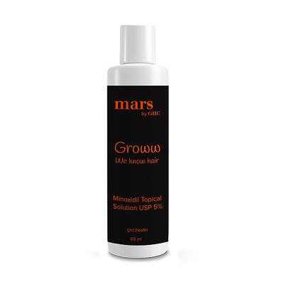 MARS GROWW 5% Topical Solution 60ml - Hair Loss-Oth